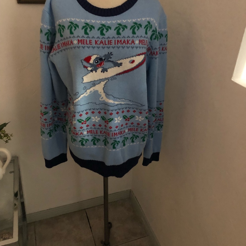 Disney Stitch Christmas sweater